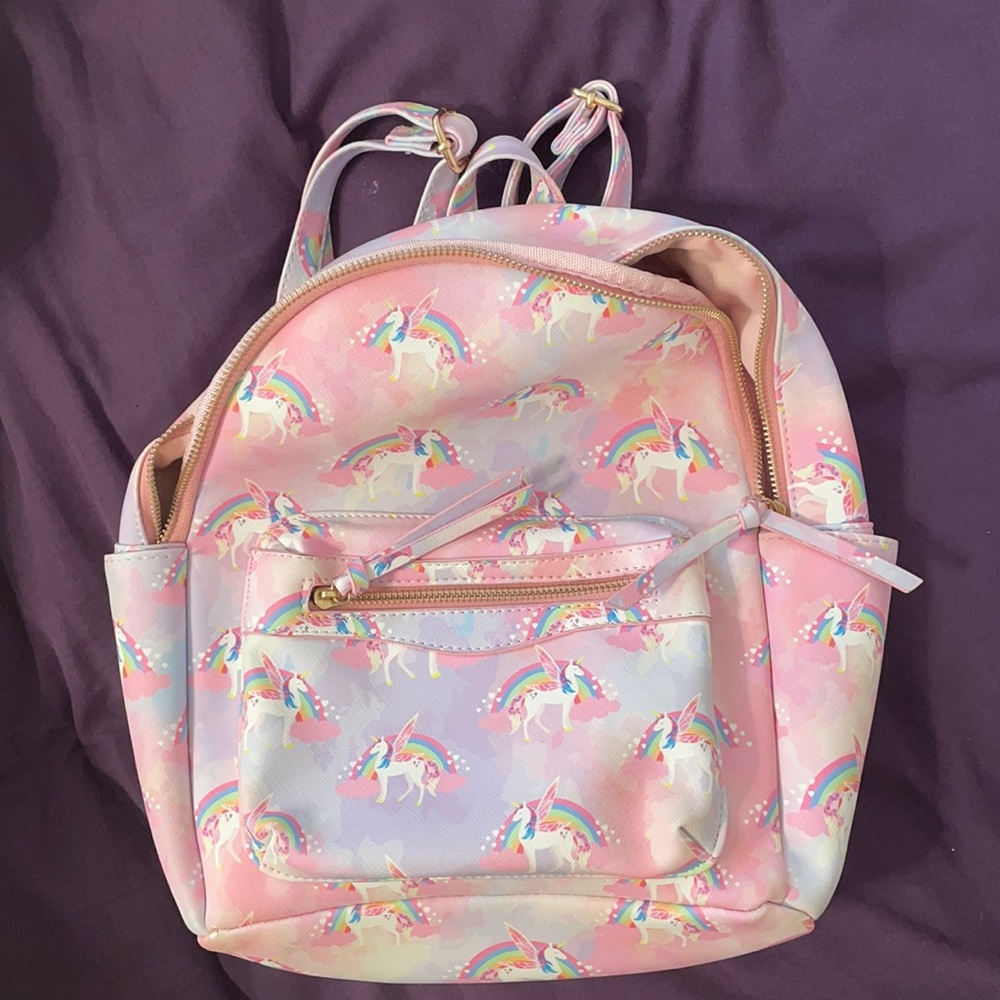 Unicorn backpack medium size